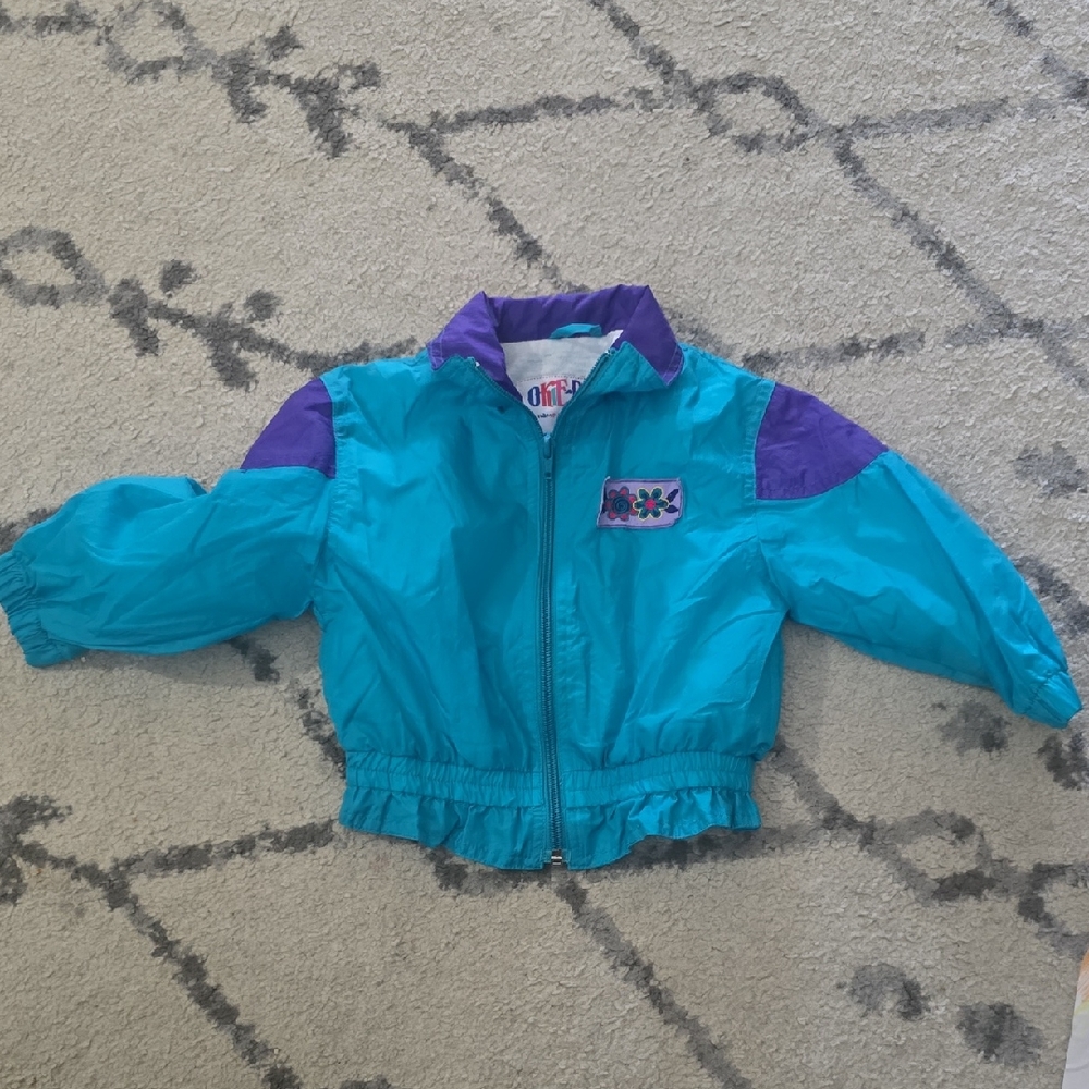 Okie Dokie Purple and Teal Jacket